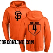 Orange Youth Colton Welker San Francisco Giants RBI Pullover Hoodie